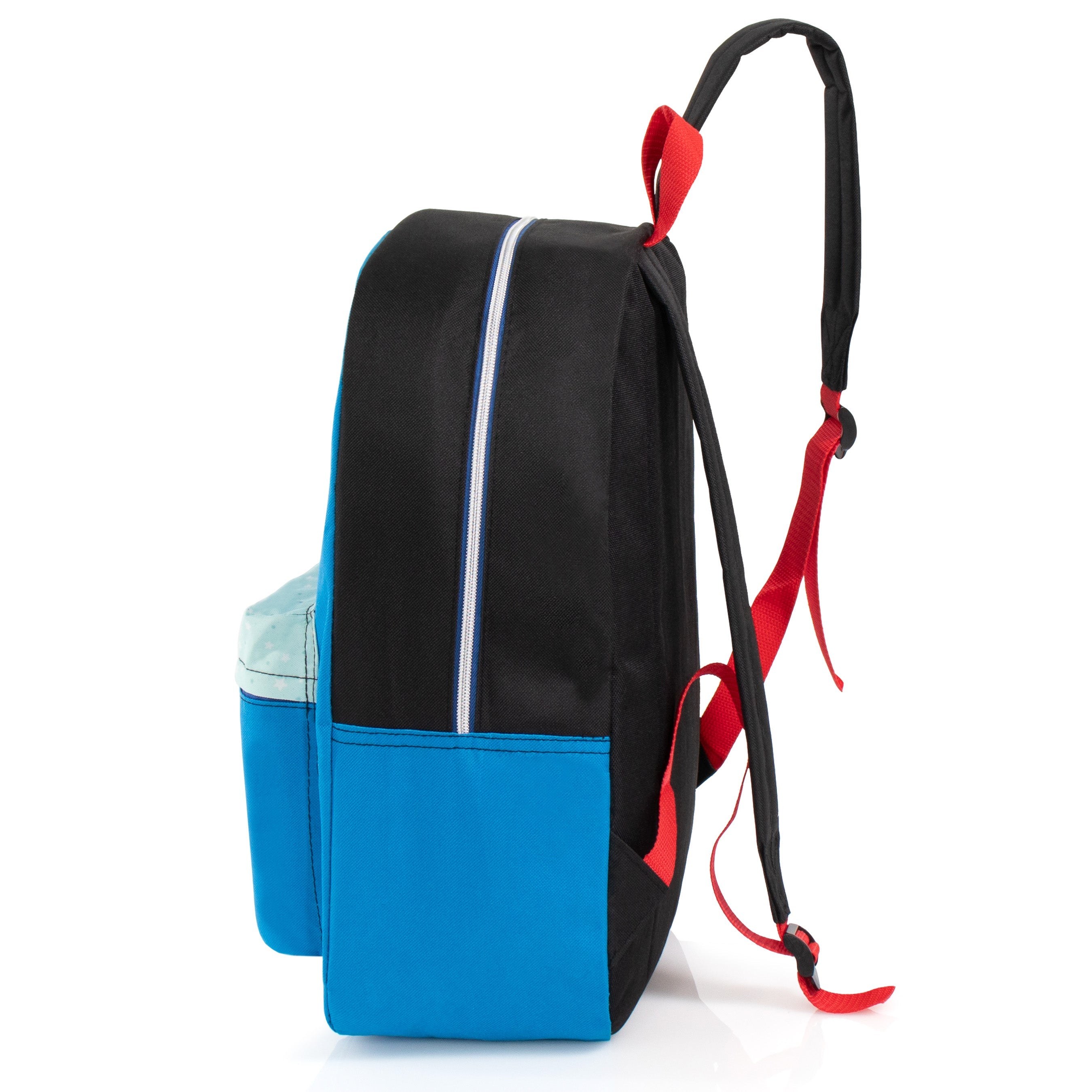 17” Diamond Patch Bulk Backpacks in 8 Colors with a Padded Back – Bulk Case of 24 Bookbags