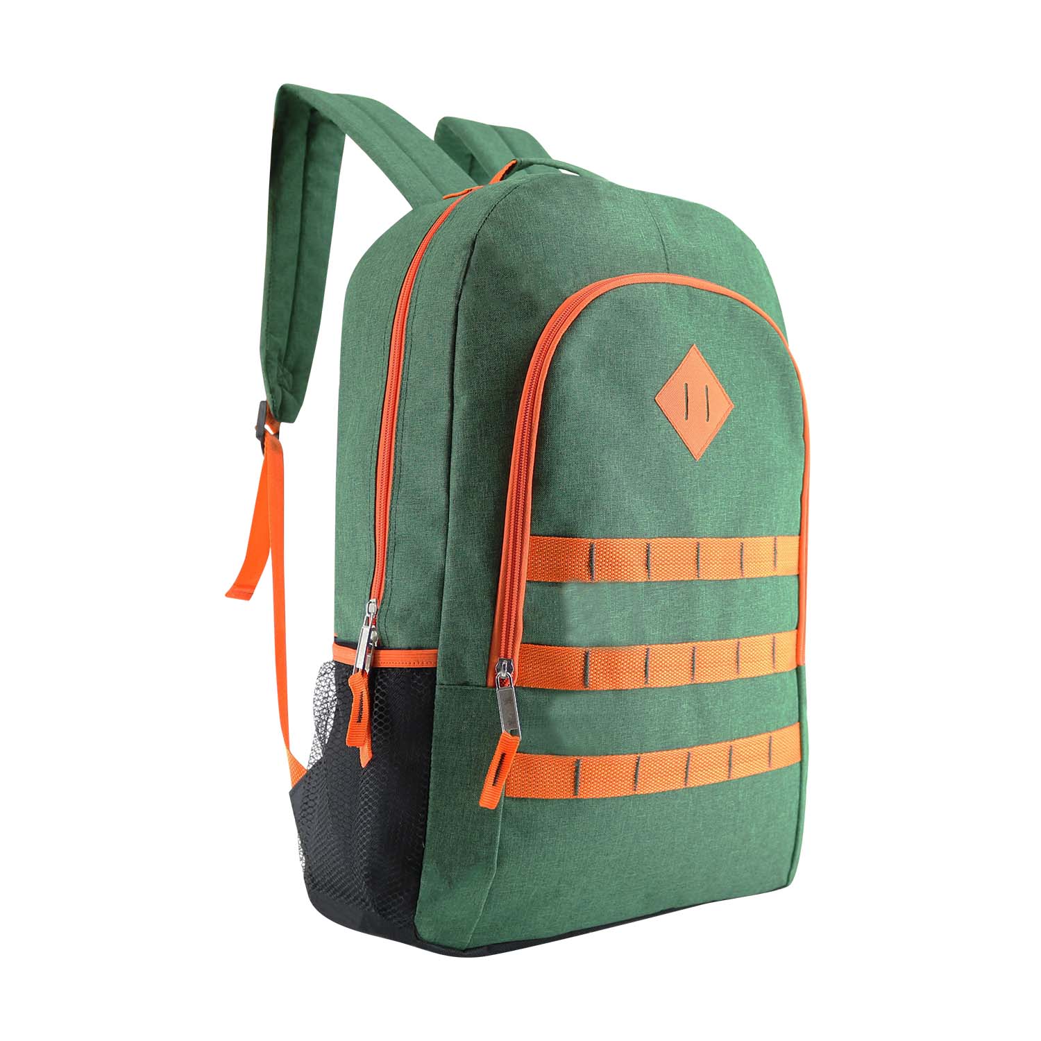 12 Wholesale 17" Basic Backpacks in Assorted Colors & 12 Bulk School Supply Kits of Your Choice