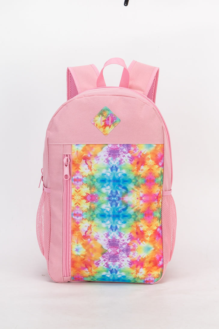 19" Wholesale Backpack in 8 Prints Padded Back - Bulk Case of 24