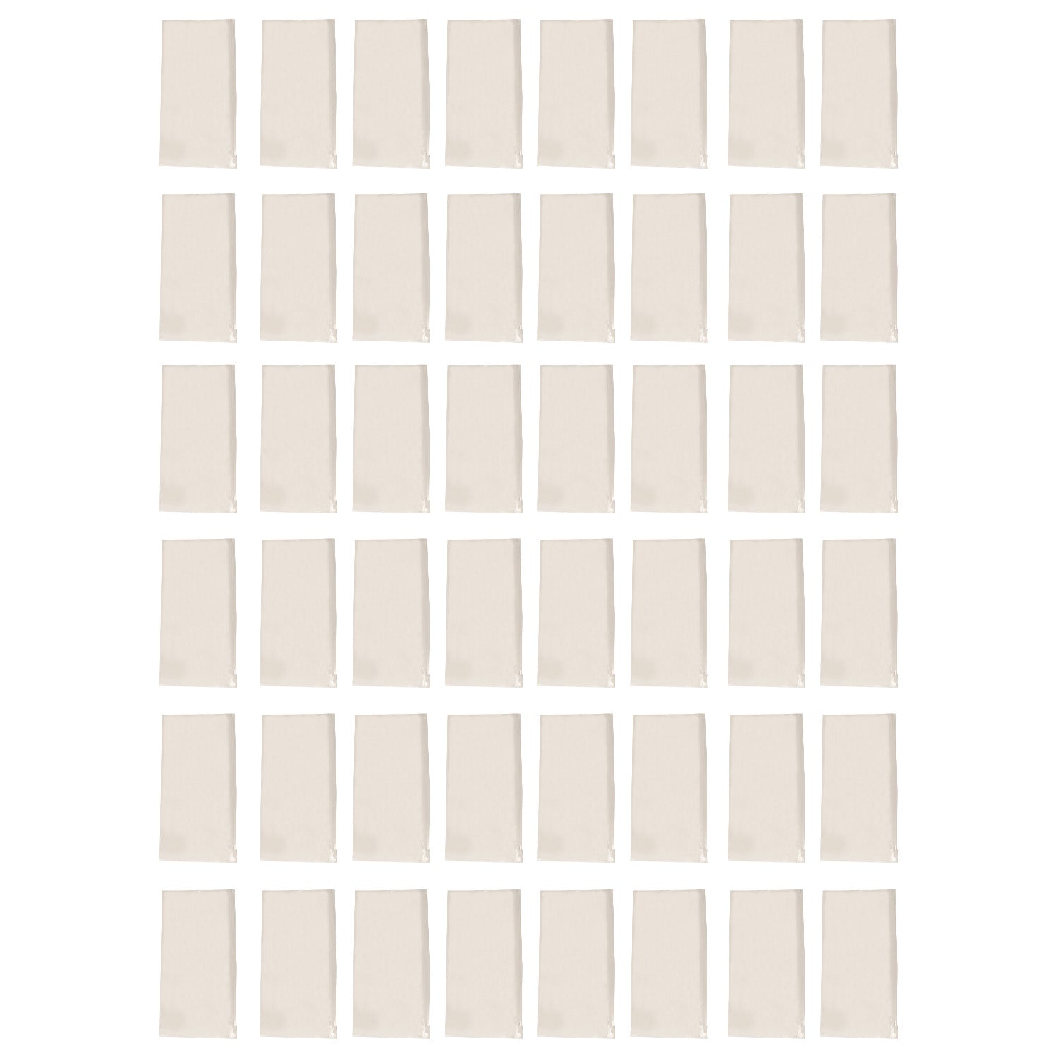 5" Clear Pencil Pouches - Bulk School Supplies Wholesale Case of 48 Pencil Pouches