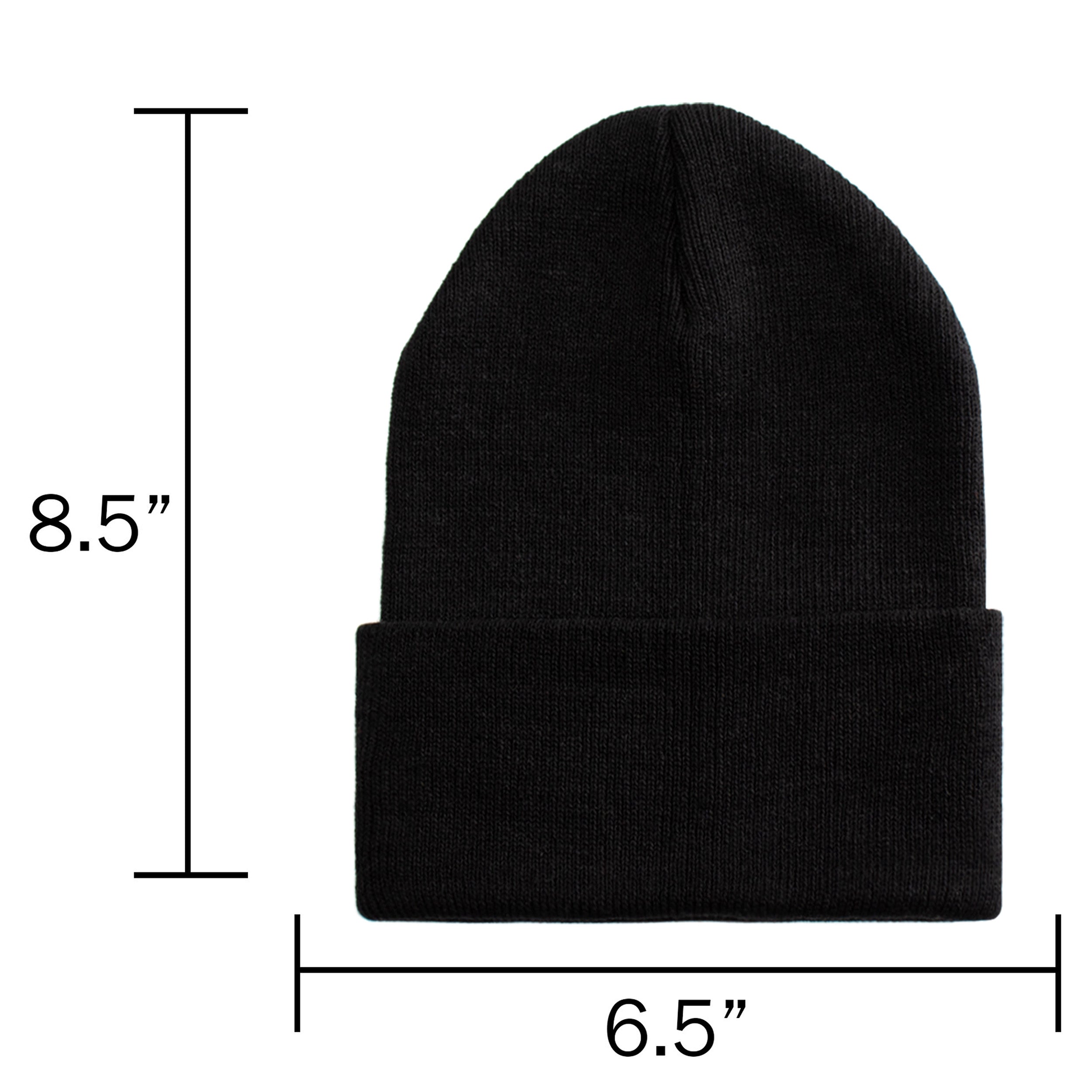 24 Set Wholesale Beanie, Glove and Scarf Bundle in 5 Assorted Colors - Bulk Case of 24 Beanies, 24 Pairs of Gloves, 24 Scarves