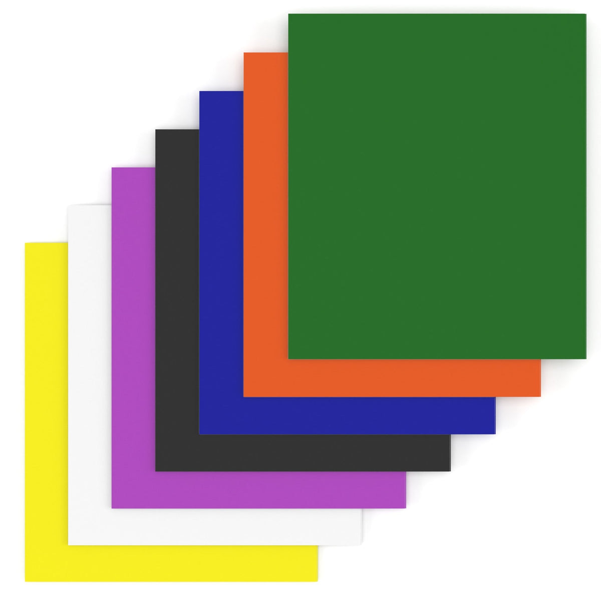 48 Units: E-Clips USA Poly Pocket Folders