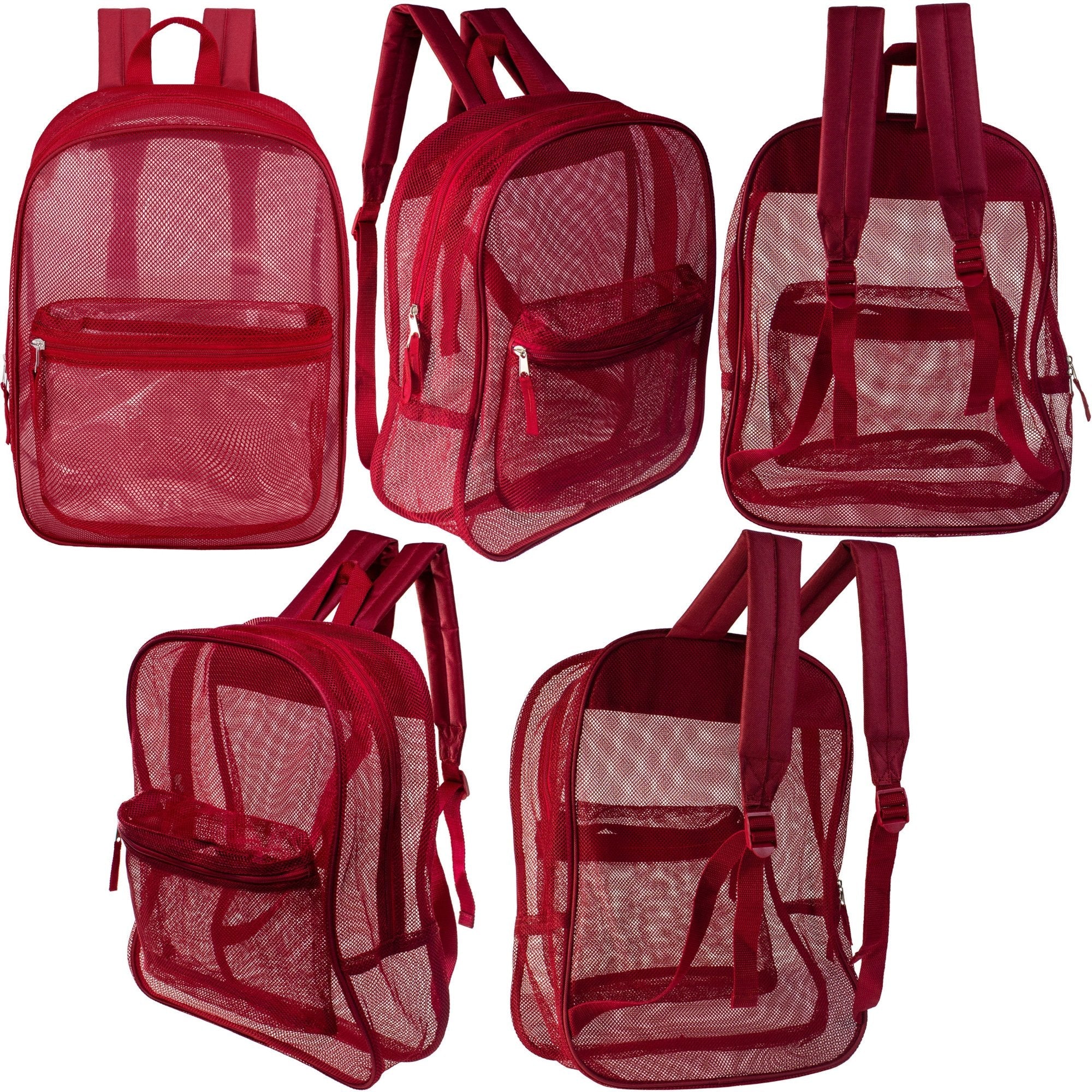 bulk mesh backpacks for school boys and girls