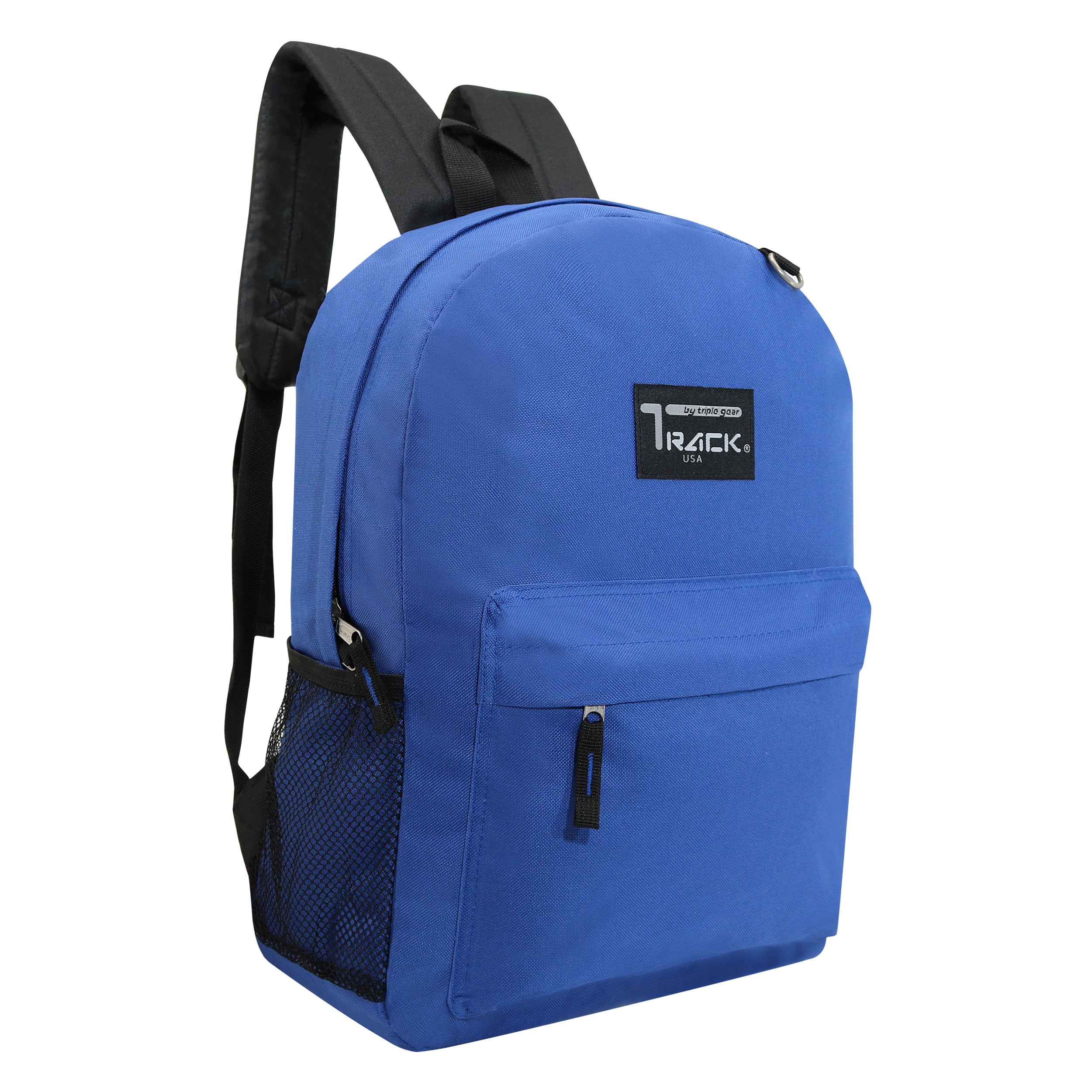 17" Bulk Classic Royal Blue Backpack - Wholesale Case of 24 Bookbags