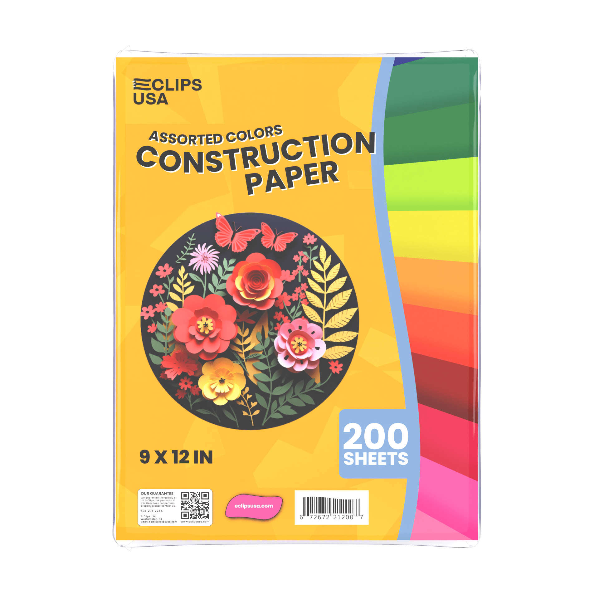 Front facing image of Construction Paper.