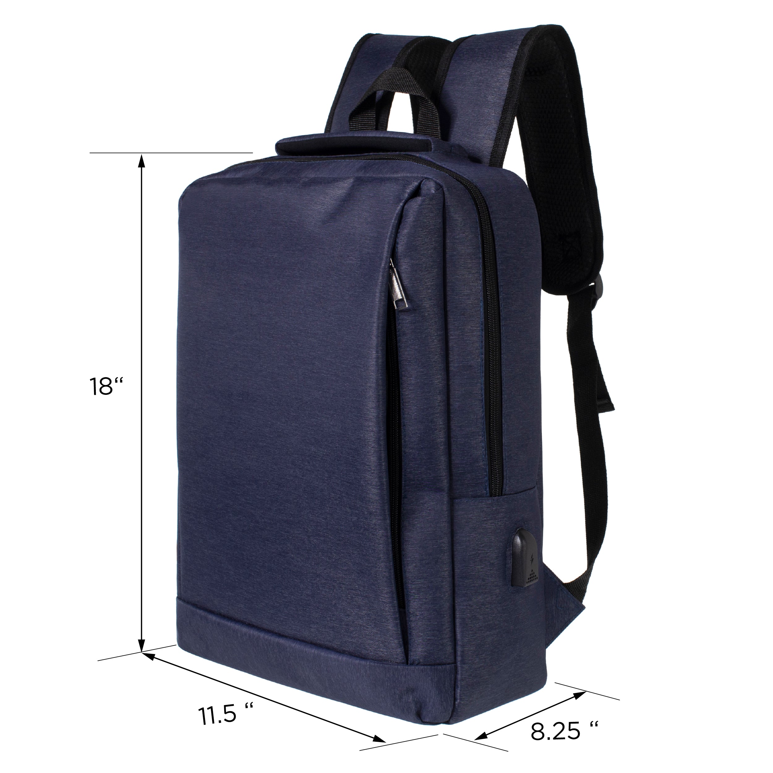 12 Wholesale 18" Premium Backpacks in Two Colors & 12 Bulk School Supply Kits of Your Choice