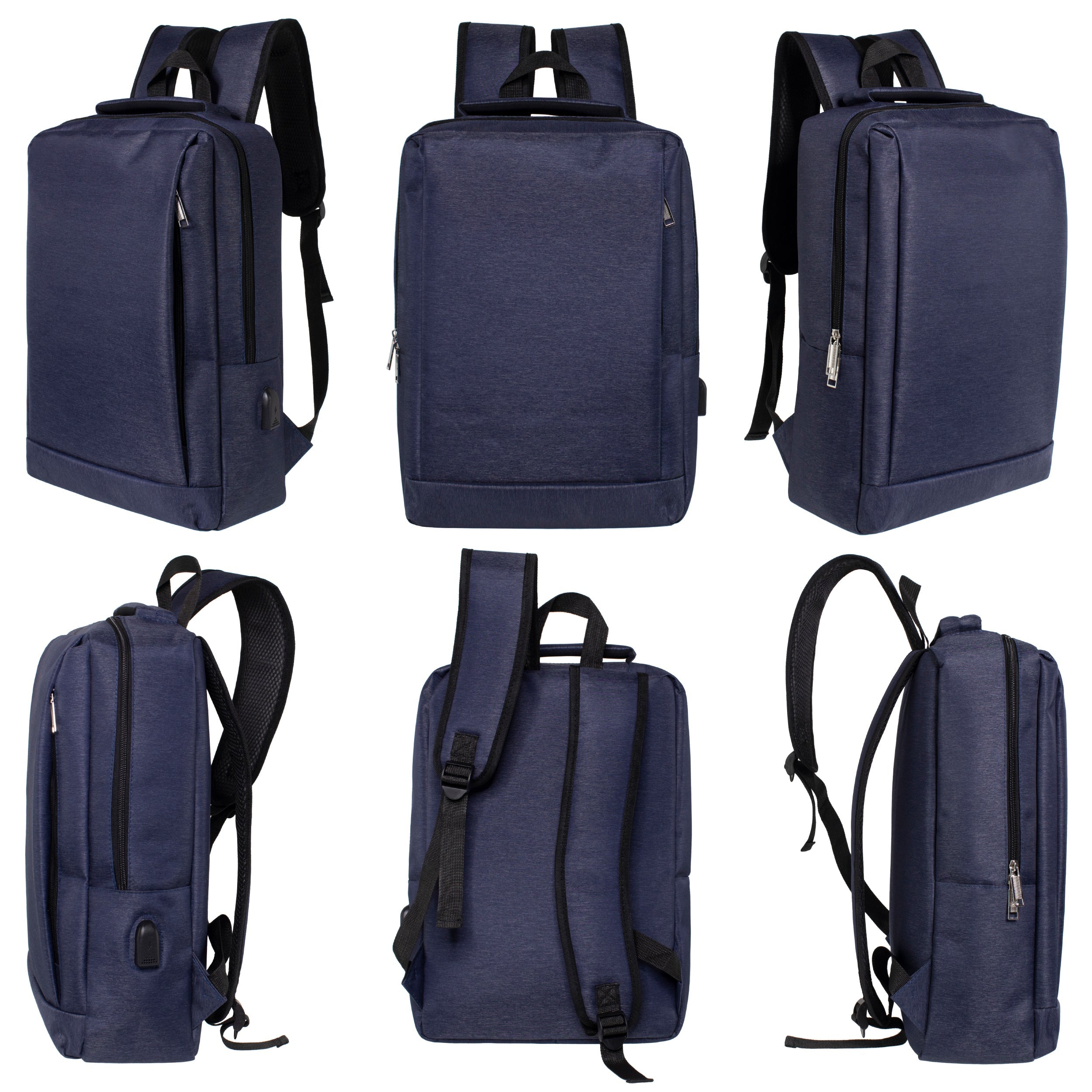 12 Wholesale 18" Premium Backpacks in Two Colors & 12 Bulk School Supply Kits of Your Choice