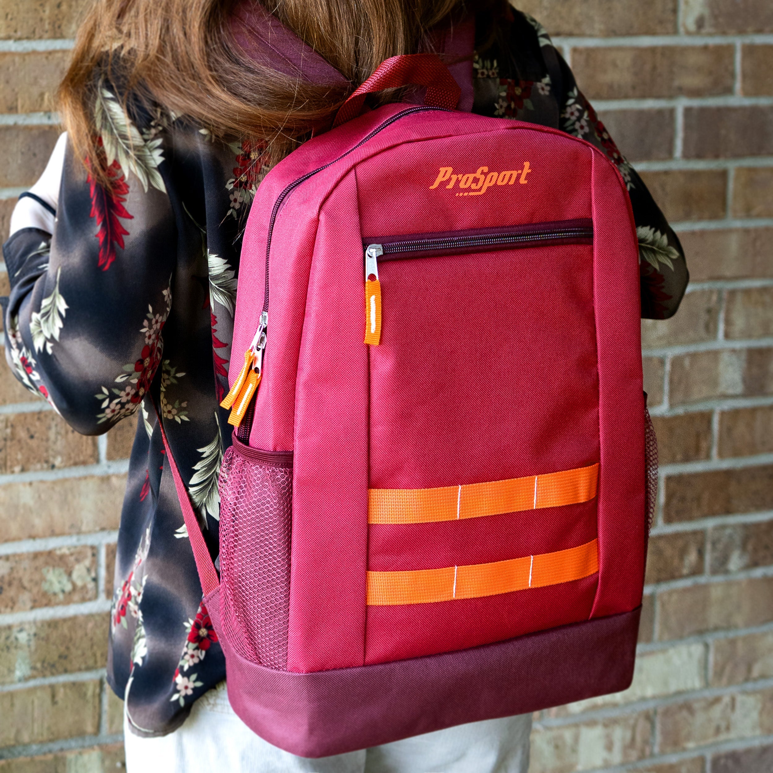 17" Bulk Backpacks for Boys and Girls In 6 Assorted Colors - Wholesale Case Of 24 Backpacks