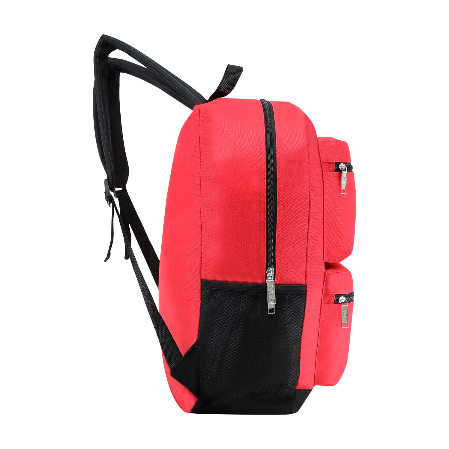 12 Wholesale Deluxe 17" 3 Compartment Backpacks and 12 Bulk School Supply Kits of Your Choice