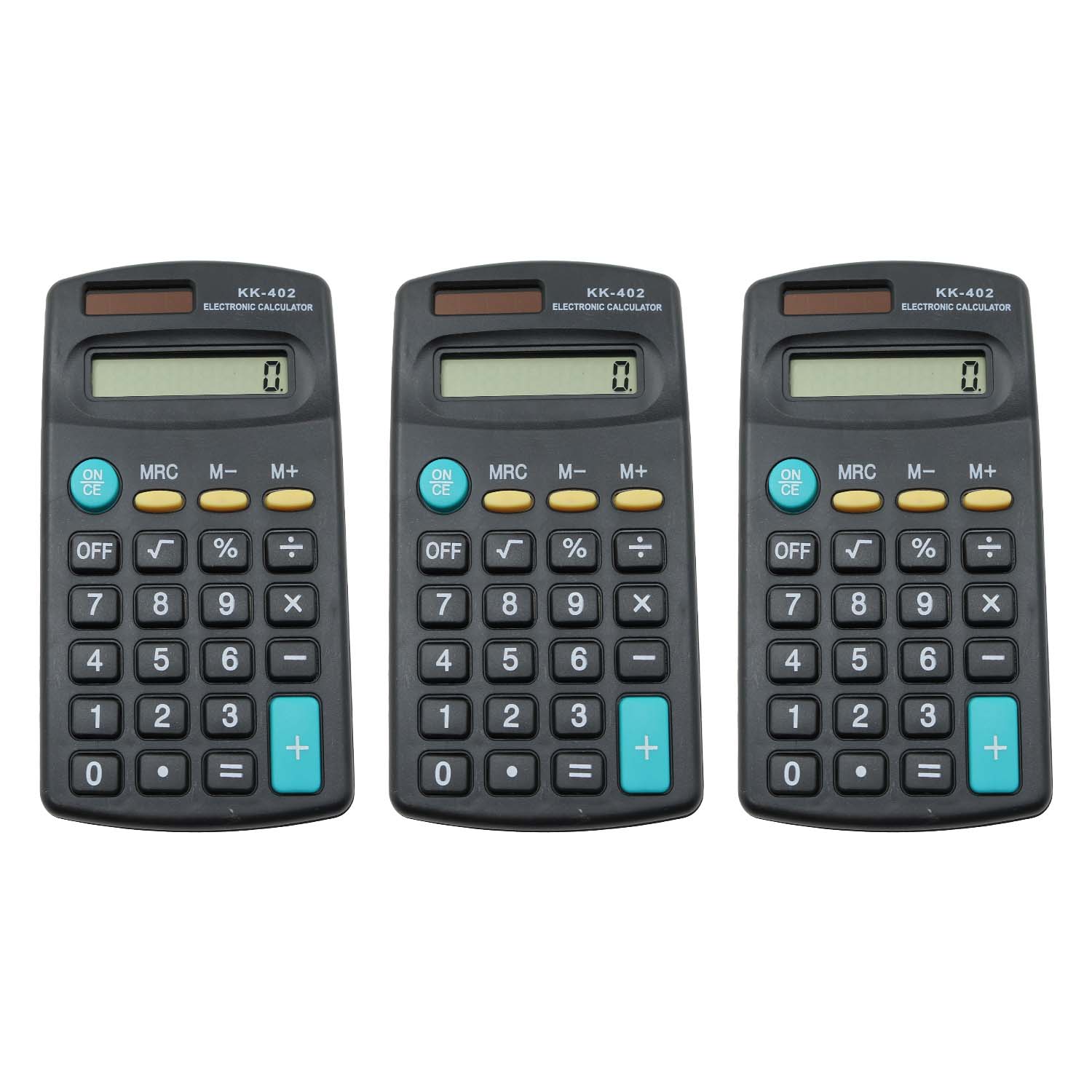 48 Pocket Calculators - Bulk School Supplies Wholesale Case of 48 Calculators