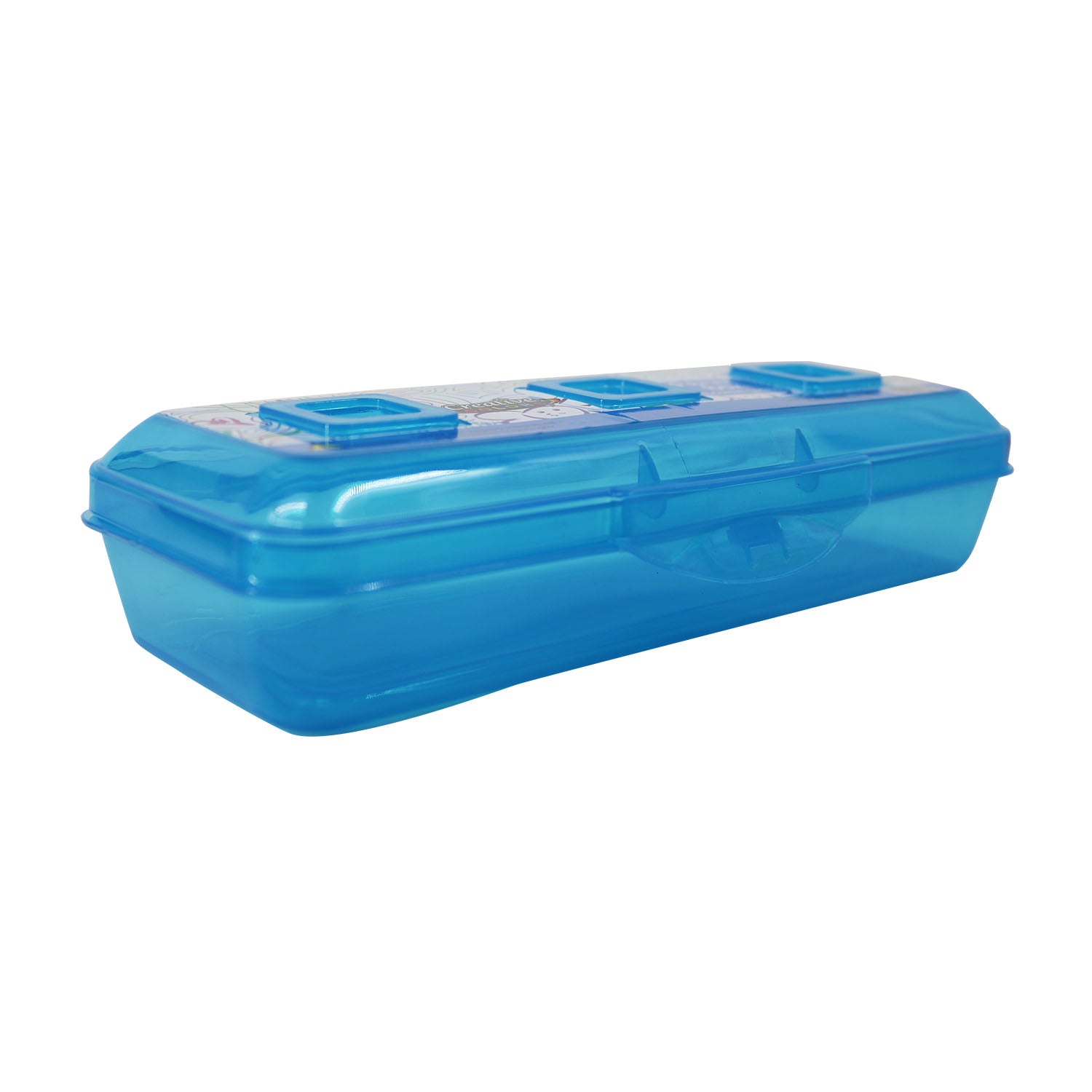 Assorted Color Pencil Boxes - Bulk School Supplies Wholesale Case of 48 Pencil Boxes