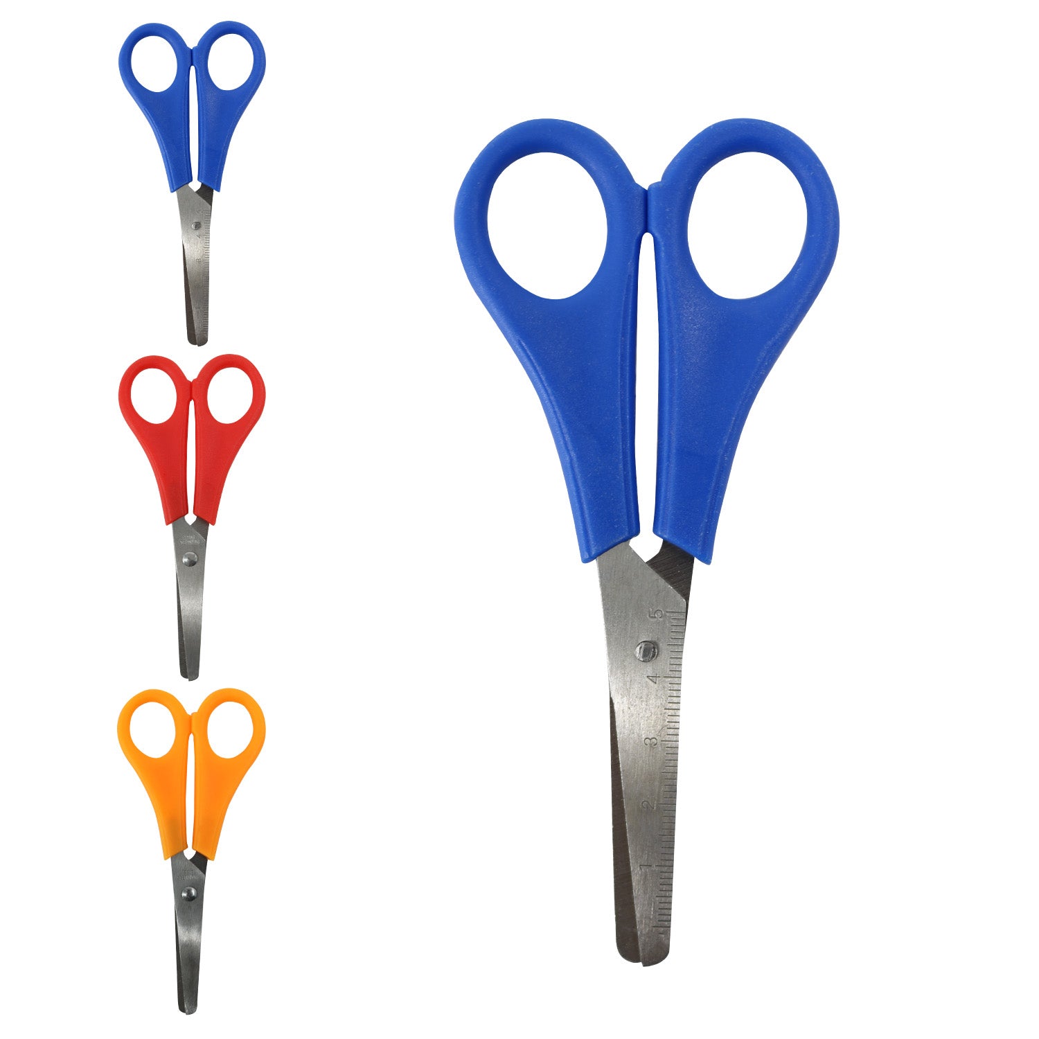 48 Pack of Scissors - Bulk School Supplies Wholesale Case of 48 Scissors